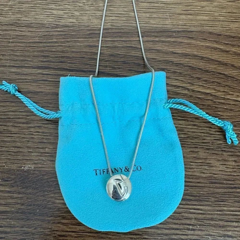 Tiffany & Co. Initial Letter 'C’ Necklace